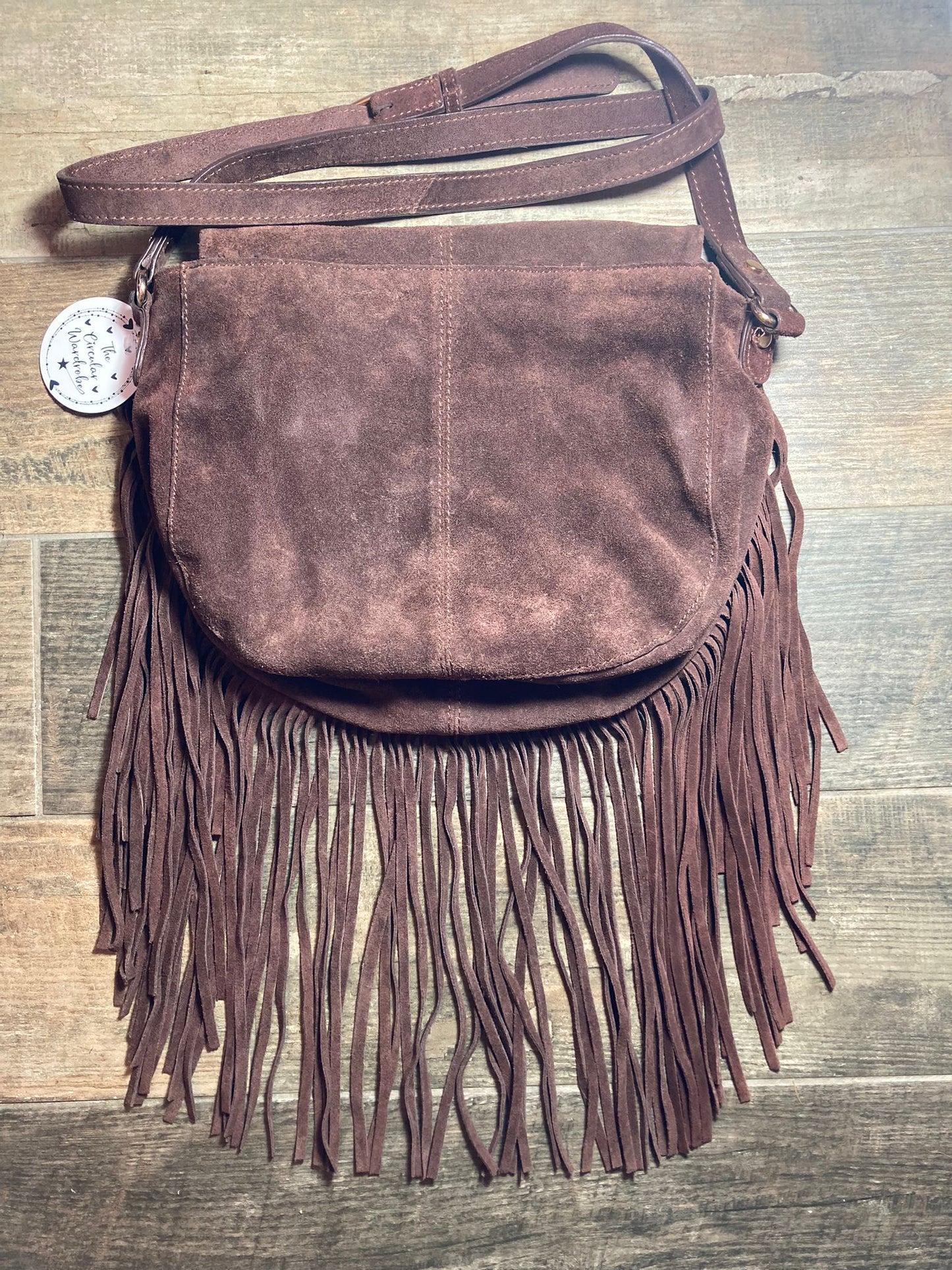 Accessorize Real Suede Leather Bag