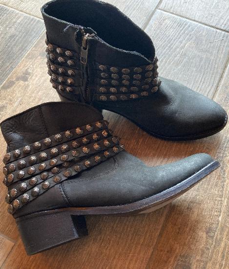 Steve madden studded ankle boots on sale