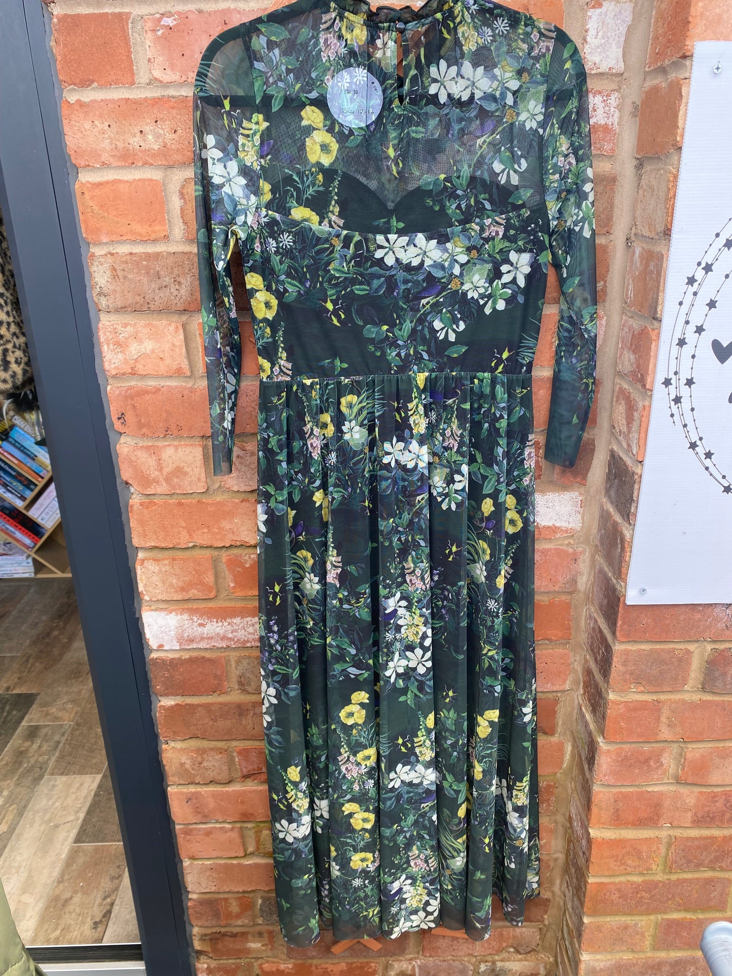 Ted Baker Green Floral Dress