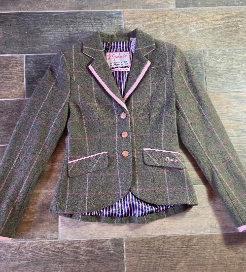 Ryedale Tweed Wool Rich Khaki Brown Blazer