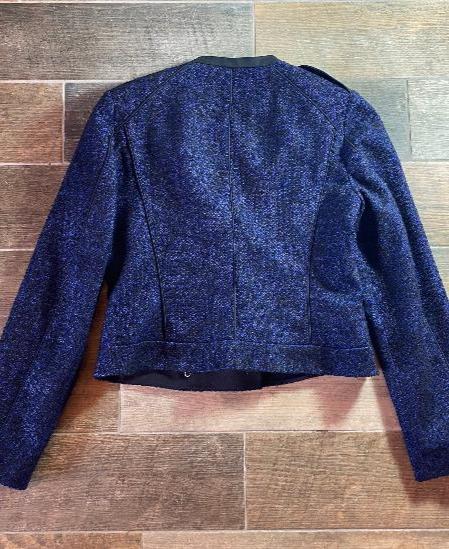 Karen Millen Tweed Blue/Black Jacket