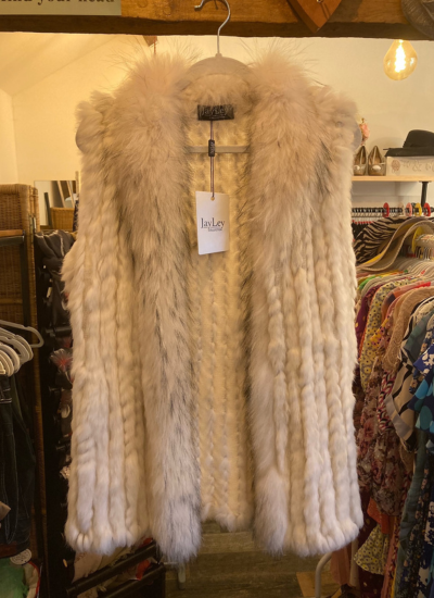 Jayley Fur Gilet - Brand New Item