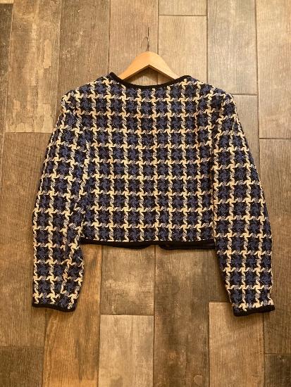 H&M Tweed Star Edge to Edge Jacket