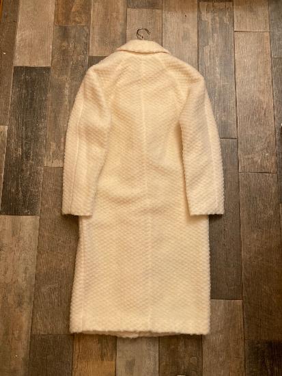 Whistles Cream Front Pocket Wool Longline Coat