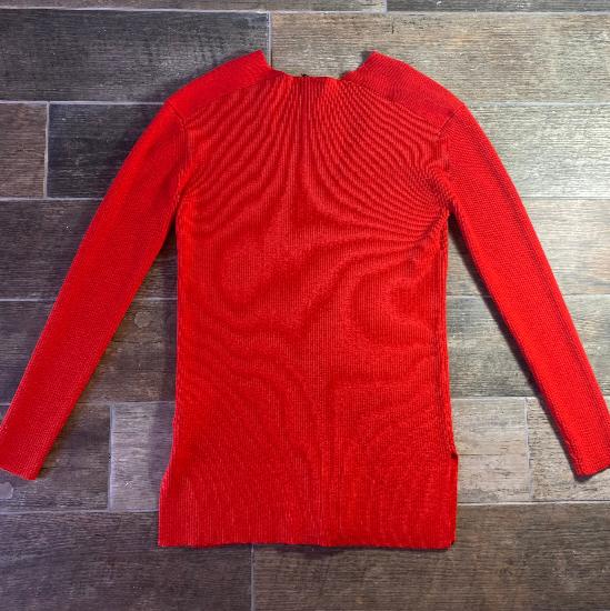 Reiss Red Rib Jumper - New Item