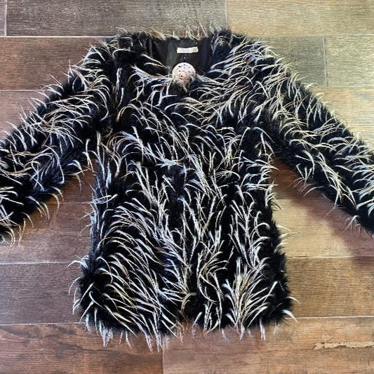 Papillonne Faux Fur Coat