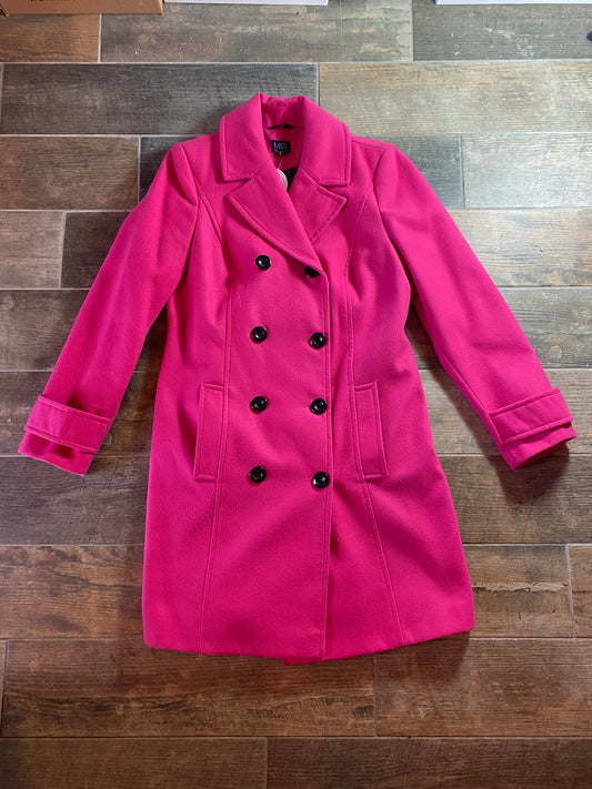 M&S Double Breasted Hot Pink Coat