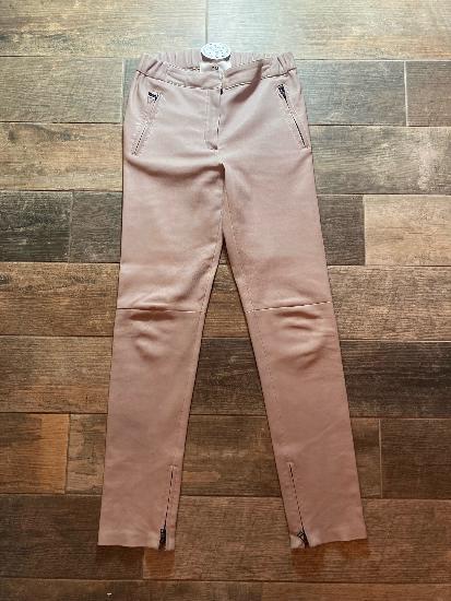 Birgit Et Mikkelsen Day Cappuccino Leather Women's Trousers