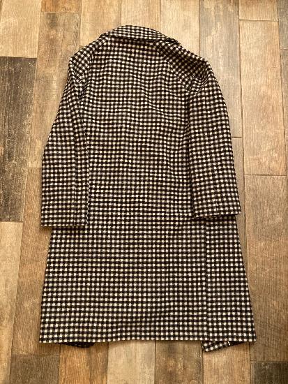 Whistles Gingham Check Wool Longline Coat